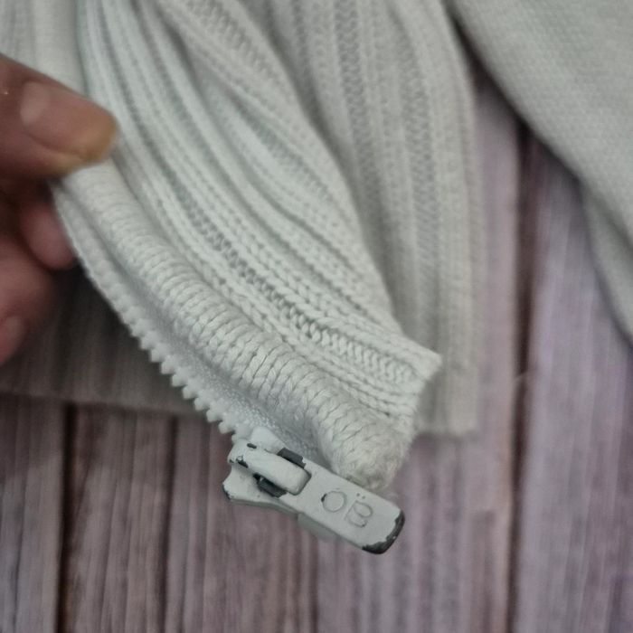 Gilet à capuche blanc Obaïbi 3ans 94cm - photo numéro 3