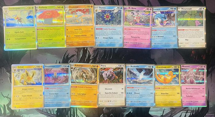 Lot Pokémon 151 – 55 reverses + 14 holo (69 cartes) - photo numéro 3