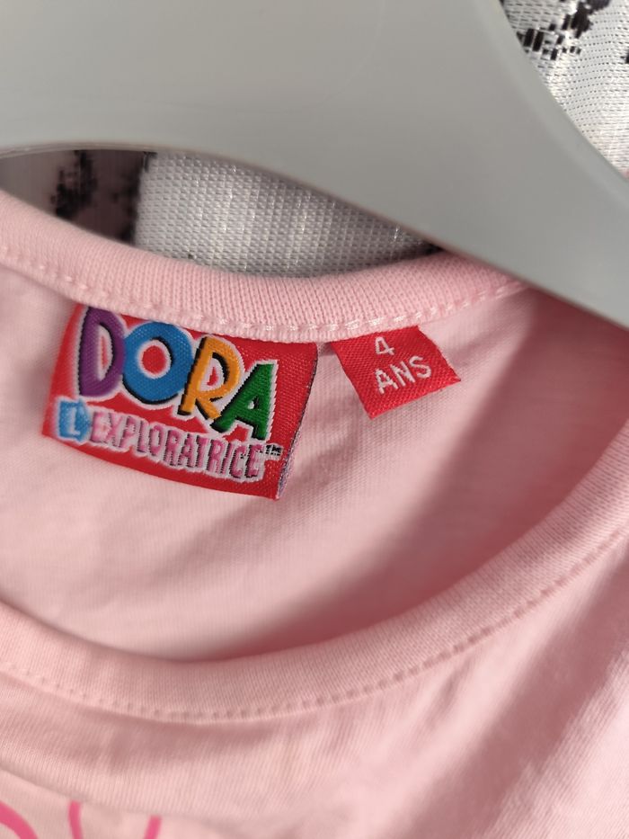 T-shirt dora l'exploratrice taille 4 ans - photo numéro 6