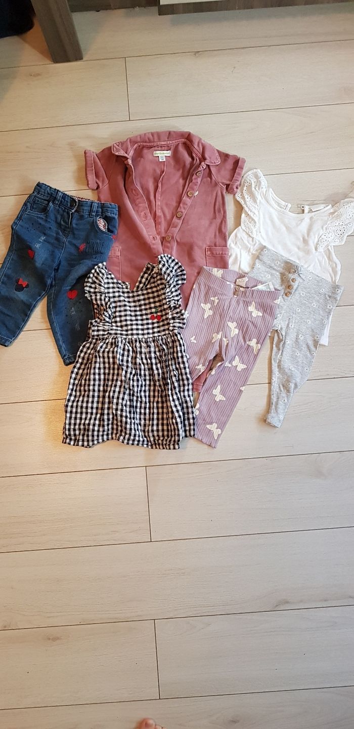 Lot 12 mois été fille
