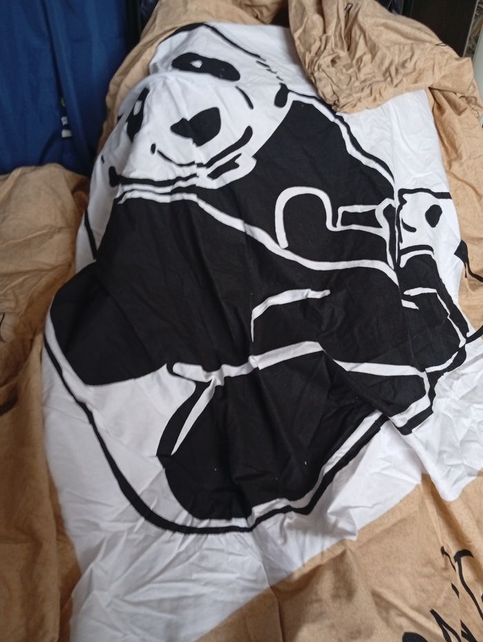 Housse de couette panda 1 personne - photo numéro 2