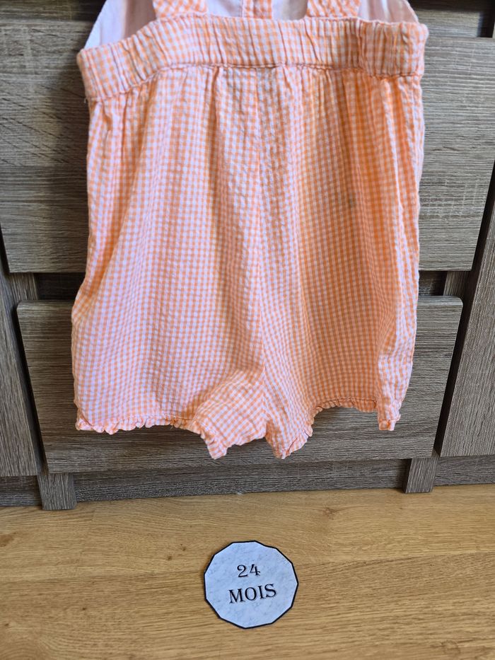 Vêtement Bébé Fille - Salopette courtes - Sergent Major - 24 mois 86 cm - photo numéro 7