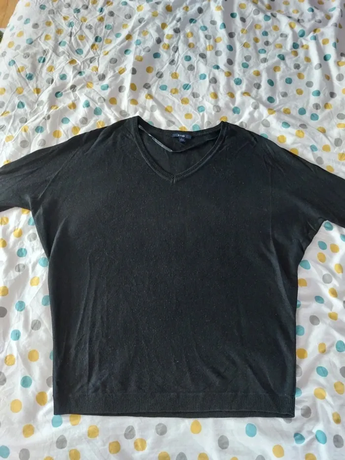 Pull fin manches chauves-souris