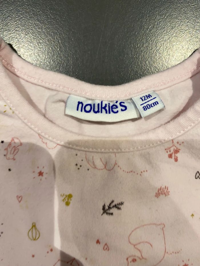 T-shirt manches longues noukie’s 12 mois - photo numéro 2