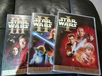 Lot de dvd Star Wars