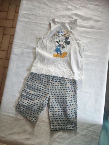 Pyjama short garçon