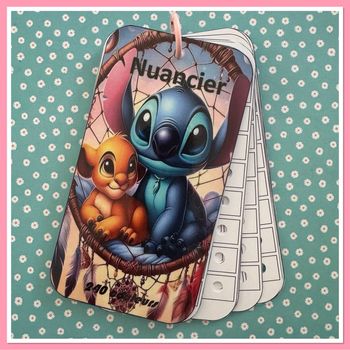 Nuancier guangna - tooli art - languo - grasp en 240 couleurs ou tout autres marques