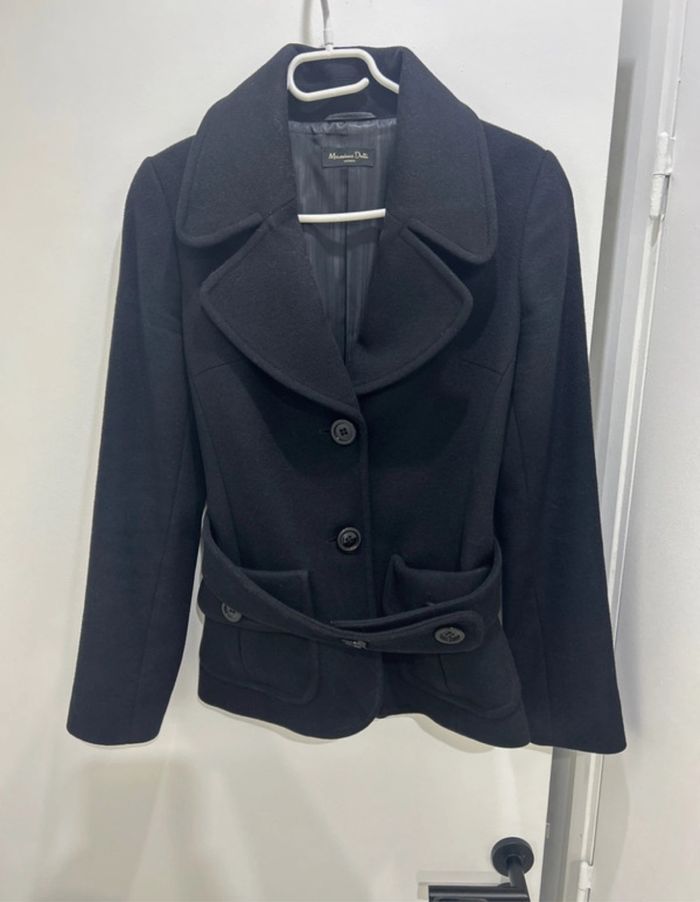 Manteau Massimo Dutti en Laine taille 36 Neuve - photo numéro 4