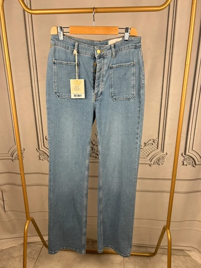 Jean flare taille haute Reiko W31 neuf