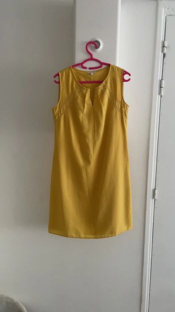 Robe jaune moutarde Grain de Malice