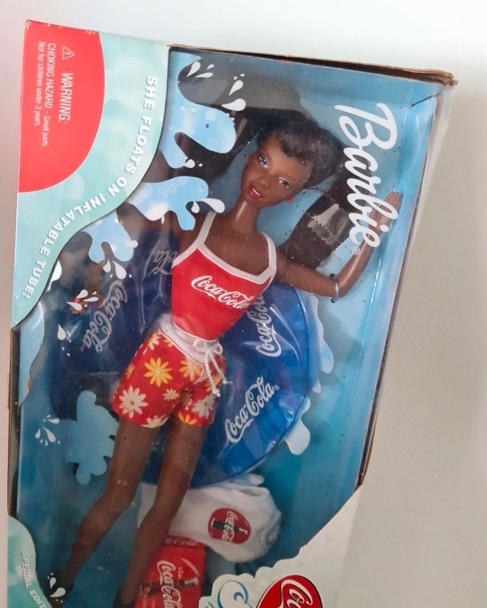 Barbie AA Coca-Cola splash - photo numéro 3