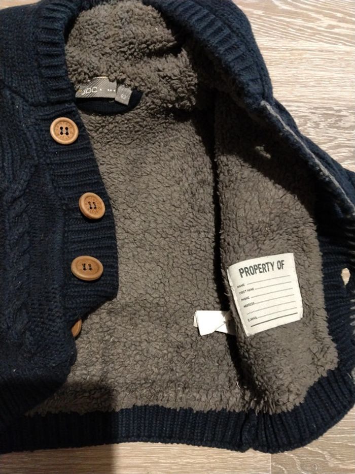 Manteau épais, taille 3 mois, JBC 👶👶 - photo numéro 2