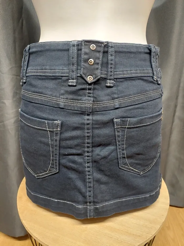 Jupe en jeans sismix - photo numéro 2