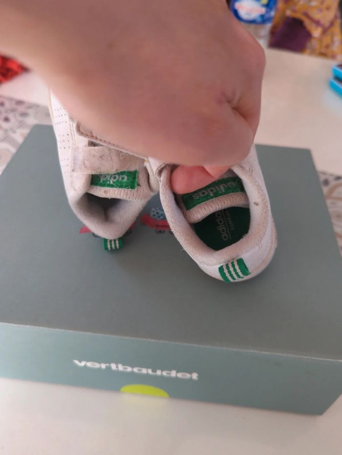 Basket blanche adidas - photo numéro 3