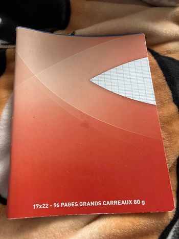 Lot cahier