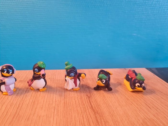 Lot figurines Vintages Kinder Pingouins - photo numéro 2