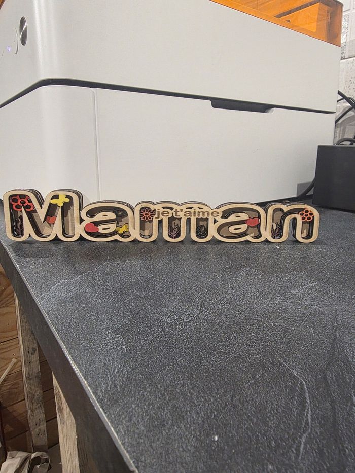 Prénom en relief - photo numéro 3