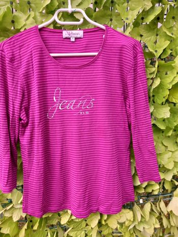 Haut de femmes rose avec brillants Taille : 4