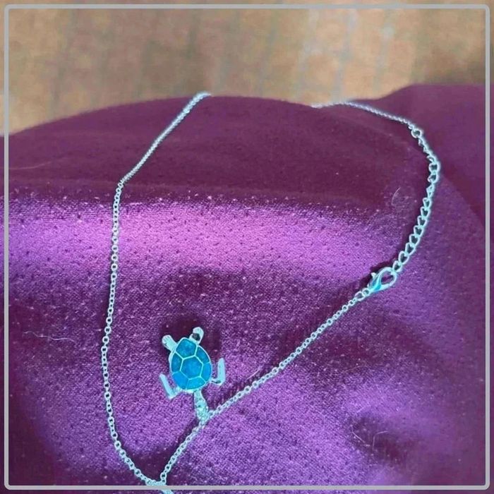 Collier pendentif tortue - photo numéro 2