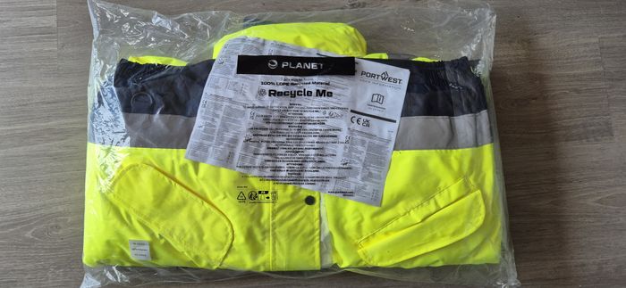 [NEUVE] Portwest Veste Chaude & Résistante à l'eau Haute Visibilité (Taille L) - photo numéro 3