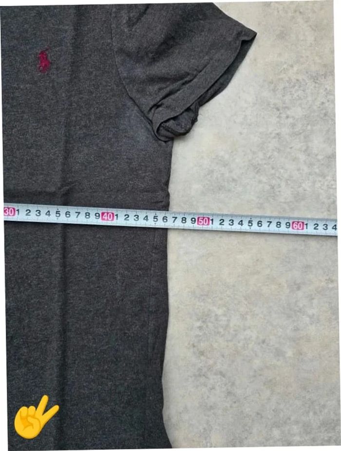 T-shirt Ralph Lauren M coupe col rond bleu Homme Men tee18b - photo numéro 6