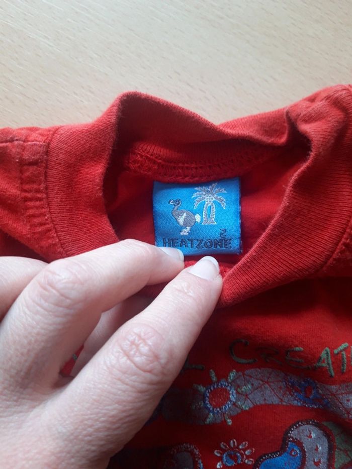 Tee-shirt 2 ans heatzone - photo numéro 3