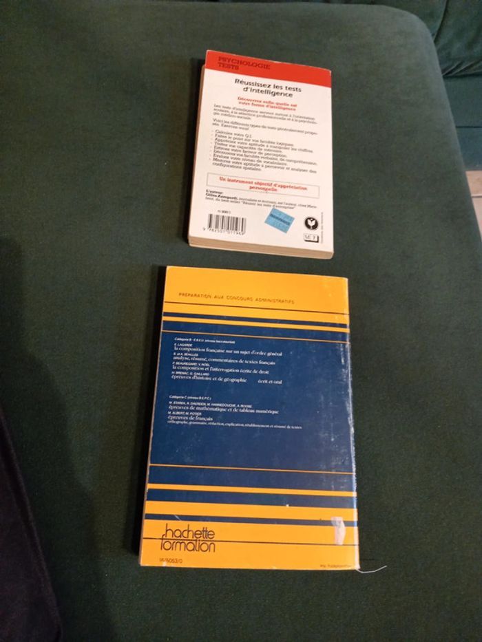 Lot de 2 livres préparation concours - photo numéro 2