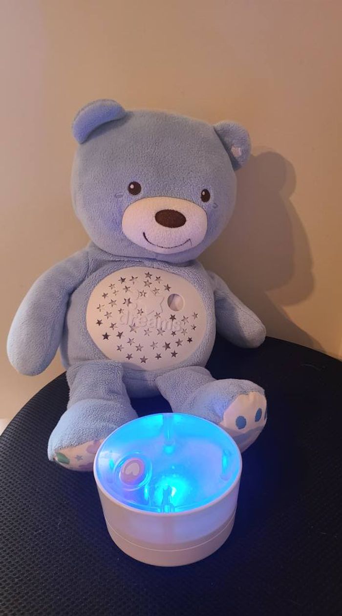 Nounours veilleuse musicale