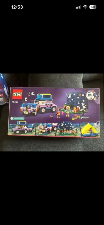 Boîte lego Friend la camping car d observation des Étoiles neuve.