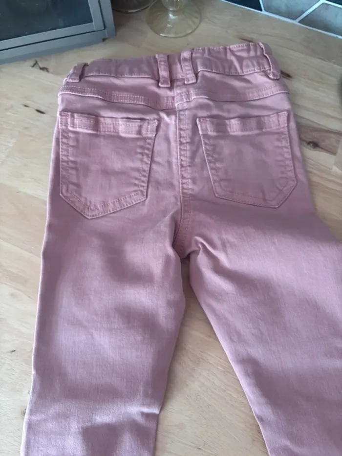 pantalon super skinny Lea vieux rose • TAO • 6 ans - photo numéro 6
