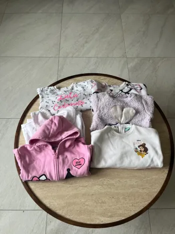 Lot sweat bébé fille