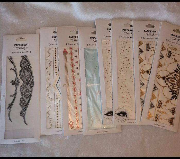 Tatouage éphémère( 2€ le paquet de 2
feuilles - photo numéro 2