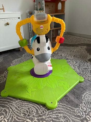 Zèbre tourni-rebond Fisher price