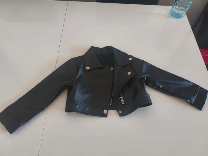 Veste imitation simili cuir