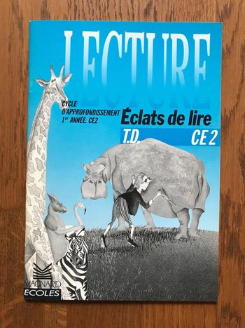 Lecture CE2 - Éclats de lire