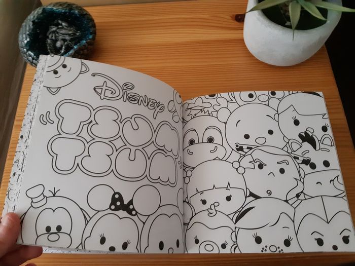 Livre de coloriage Tsum Tsum Disney - photo numéro 5