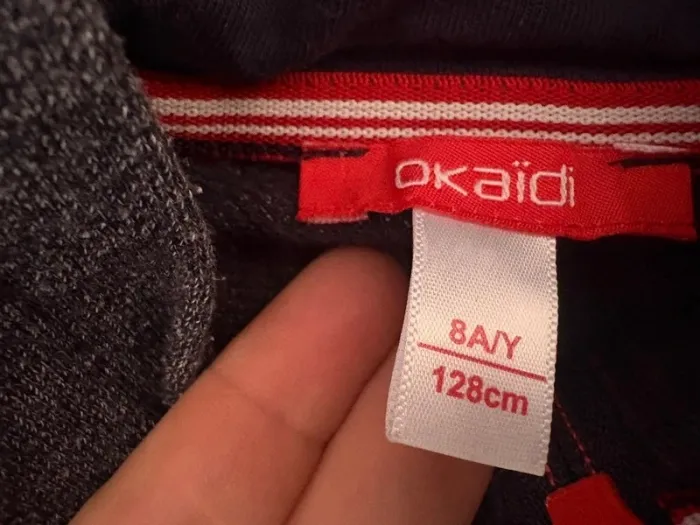 Sweat gilet zippé Okaïdi 8 ans - photo numéro 4