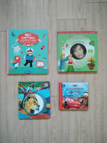 Lot livres musicaux avec CD