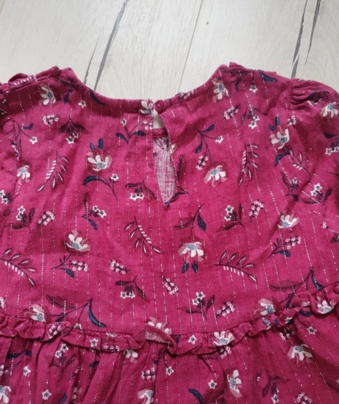 Robe Tape à l'œil, Rose framboise, Taille 8 ans - photo numéro 7