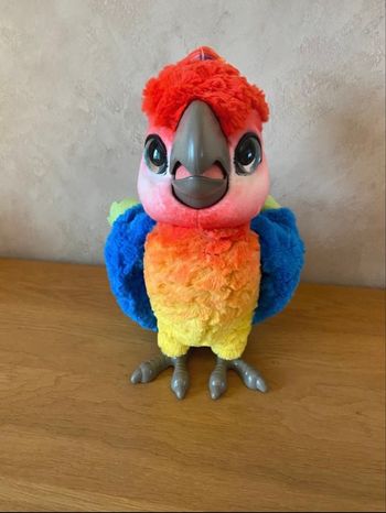 Perroquet Star show Coco, peluche interactive.