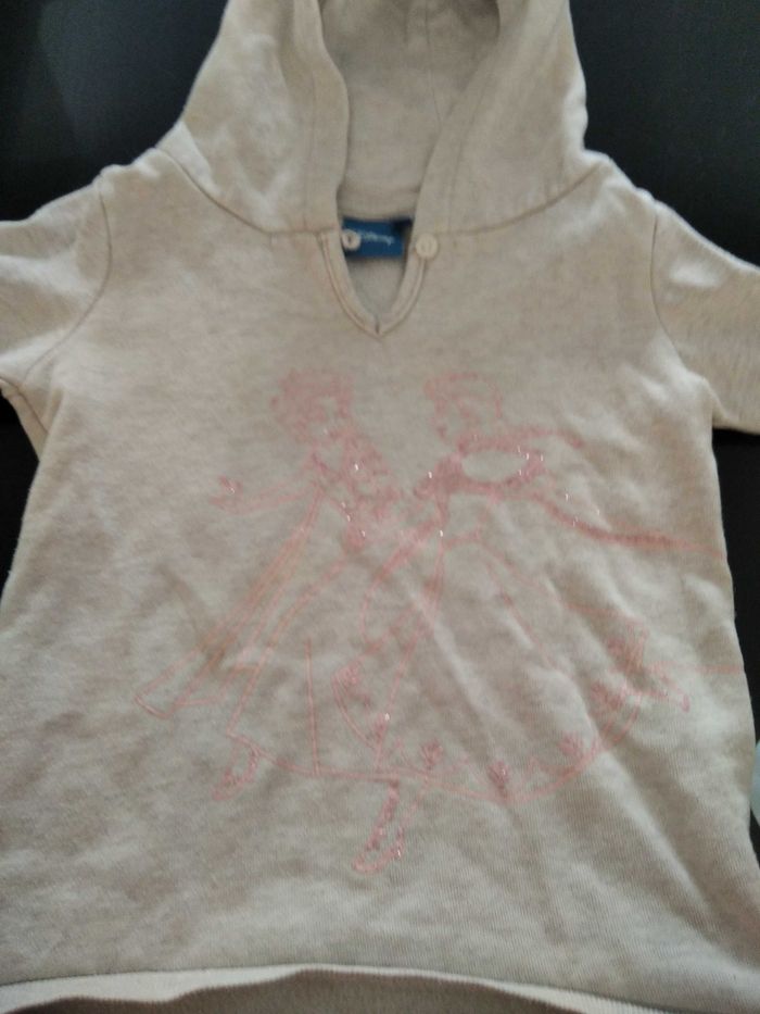 Sweat à capuche "reine des neiges"