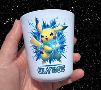 Verre incassable  personnalisé neuf pokemon pikachu