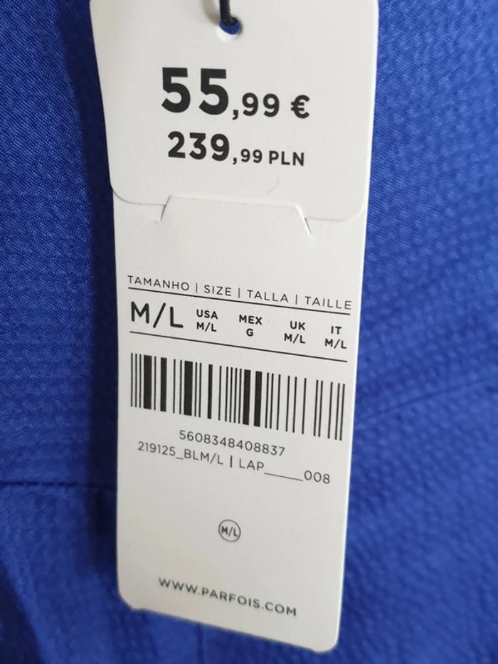 Combinaison bleue Taille /L - photo numéro 4