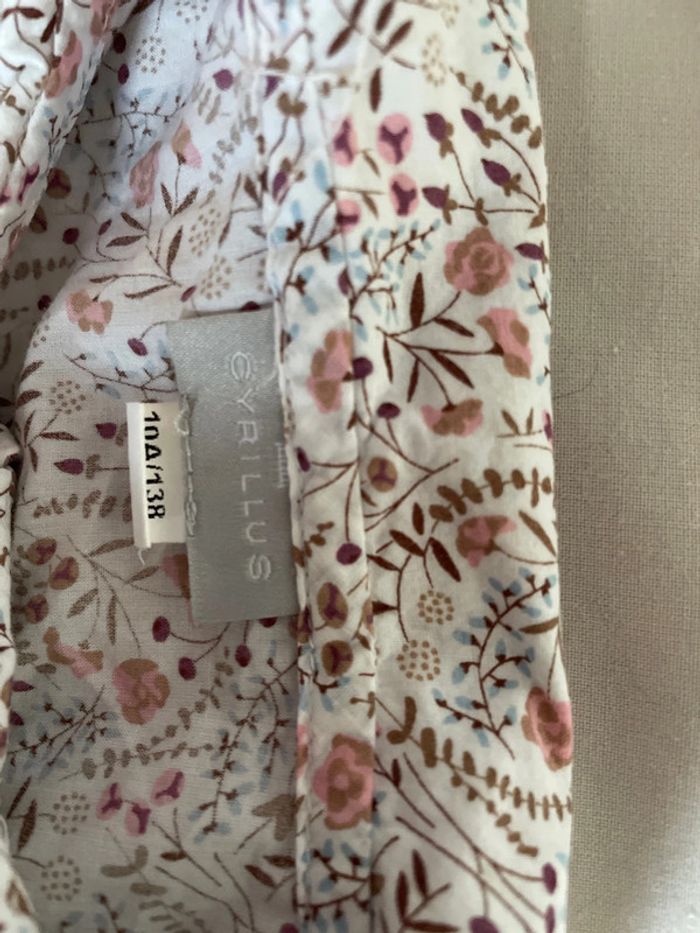 Chemise cyrillus fleurs 10 ans - photo numéro 5