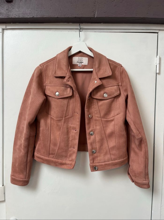 Veste rose Pull & Bear – XS, neuve & tendance 💖 - photo numéro 2