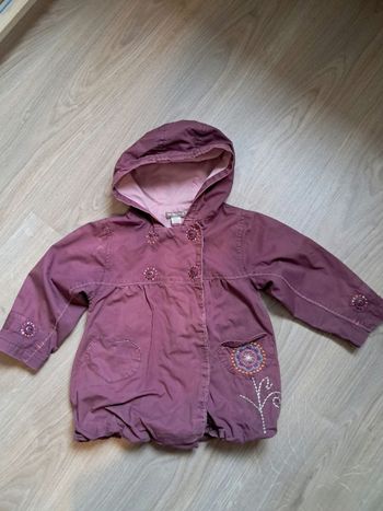 Manteau mi-saison fille 18 mois 81 cm Orchestra