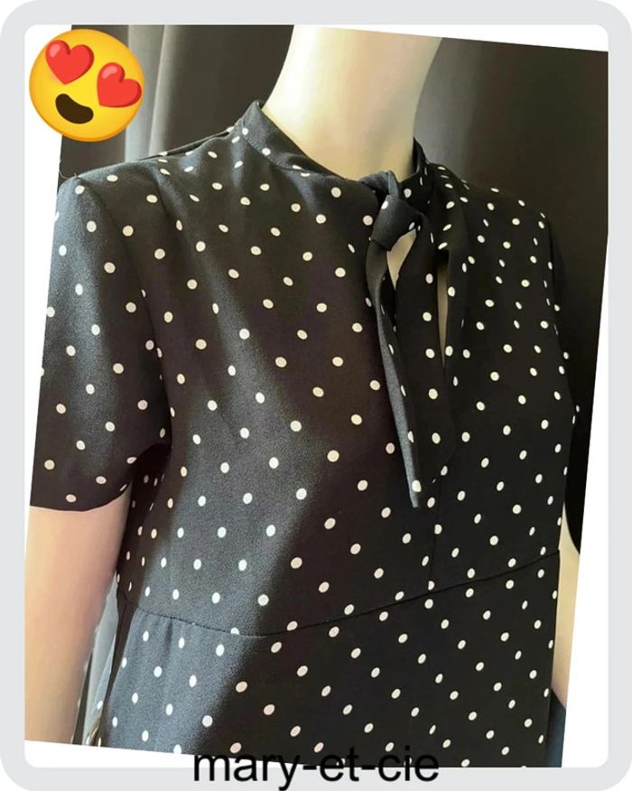SOLDÉ - Robe à pois promod 38 - photo numéro 4