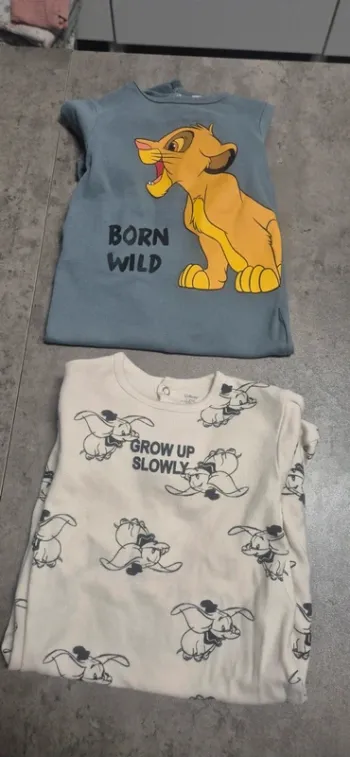 Lot de 2 pyjama disney