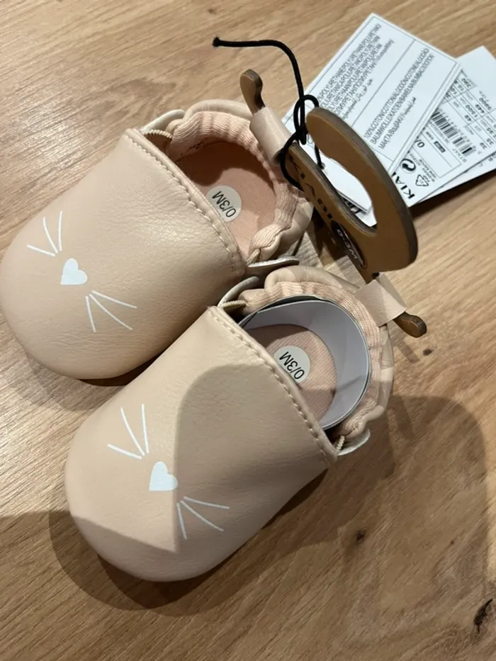 Chaussures bébé fille 0-3 mois - photo numéro 4