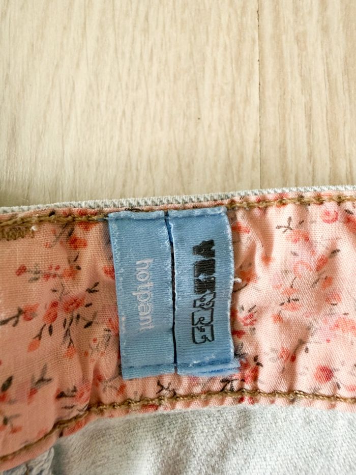 Short en jean bleu clair ikks taille 36 S - comme neuf - photo numéro 5